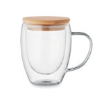 Double wall borosilicate mug | TIRAL