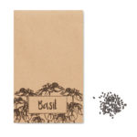 Basil seeds in craft envelope | BASILOP