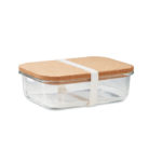 Glass lunch box with cork lid | CANOA