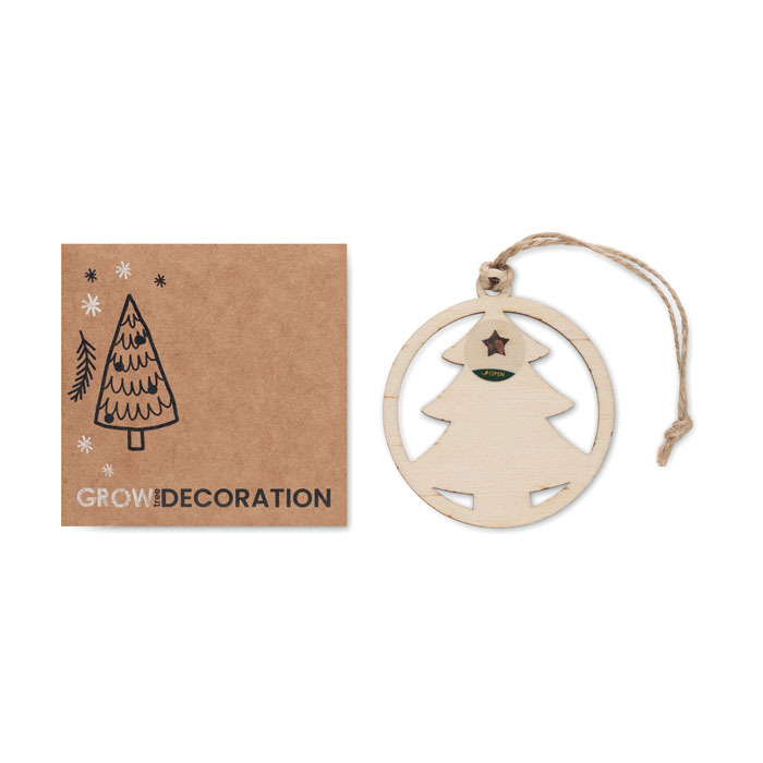 cx1555-40 Wooden tree shape hanger | ARSEED - Image 1