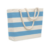 Cotton beach bag 220 gr/m² | HEAVEN STRIPE - Image 4