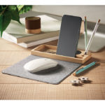 Wireless charger in bamboo 15W | PANDU - Image 6
