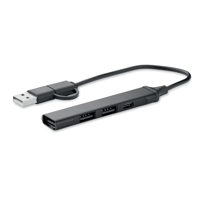 mo2294-03 USB 4 port hub 19 cm | CURRENT - Image 1