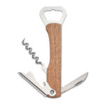3 in 1 acacia bottle opener | WOOL