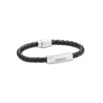 Braided faux leather bracelet | FAULETI - Image 5