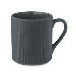 Ribbed ceramic mug mat 340 ml | RIBMUG - Image 11