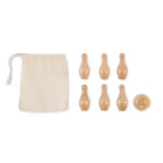 Mini pine wood bowling set | BOLITO - Image 2