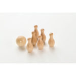 Mini pine wood bowling set | BOLITO - Image 4