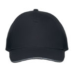 5 panel LED cotton cap 220gr/m² | LUZCAP - Image 2