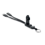 60W cable keyring recycled ABS | CABO - Image 3