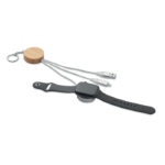 Key ring with 4 in 1 60W cable | BULE - Image 7