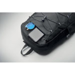 600D RPET polyester backpack | HIGE - Image 3