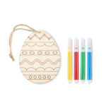 Wooden egg painting set | DREGG