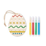 Wooden egg painting set | DREGG - Image 2