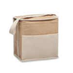 Jute and canvas cooler bag 3L | LONA