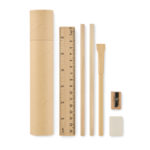 Paper tube stationery set | MEJU