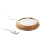 Bamboo mug warmer with USB | MUGLET