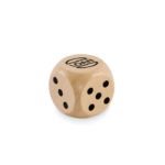 Schima wooden dice 3cm dia | DADIN - Image 3