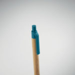 Push button ball pen in bamboo | ITEA COLOUR - Image 4