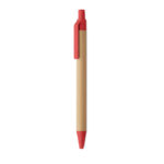Push button ball pen in bamboo | ITEA COLOUR - Image 5