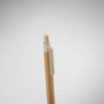 Push button ball pen in bamboo | ITEA COLOUR - Image 12