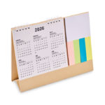 Desk calendar with memo pad | CALENDOO