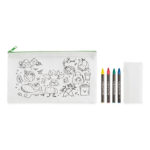 Pencil case with 4 crayons | CRAY - Image 2