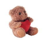 Teddy bear plush with heart | CUDDLE - Image 2