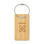 Bamboo luggage tag | MIO - Image 4