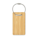 Bamboo luggage tag | MIO - Image 3