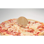 Round bamboo pizza cutter | NAPOL - Image 4