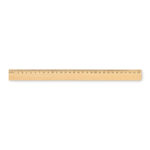 Wooden ruler 30cm | RULER30