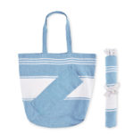 Beach bag with hammam towel | HUMMUM - Image 11