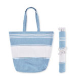 Beach bag with hammam towel | HUMMUM - Image 12